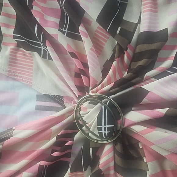 BLouse nice brown and pink design - Picture 5 of 6